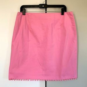 Talbots Pink Pencil Skirt Size 10 NWT